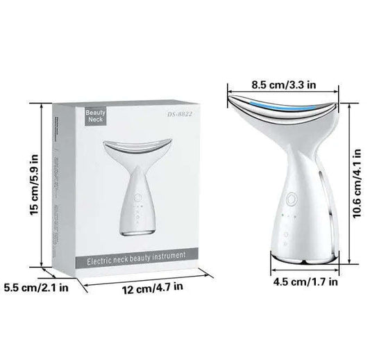 3-in-1 Face & Neck Tightening Device Splashis 3 in 1 face device affordable face lifting device anti aging device for face best face tightening device 2024 double chin device face and neck beauty device face and neck firming device face and