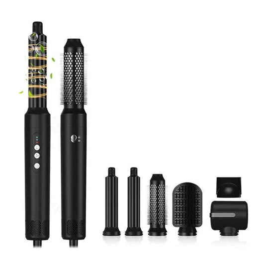 7-in-1 Hair Dryer & Styling System Splashis 110000-rpm-motor 1250w-hair-dryer 7-in-1-hair-styler active-lifestyle affordable-professional-tool all-hair-types all-in-one-hair-styler bad-hair-day-solution beauty-appliances beauty-gift