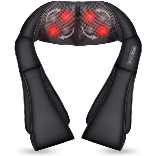 Deep Tissue Neck & Shoulder Massager Splashis 1-2-day-delivery 3d-massager 3drollers affordable-massager arthritis-relief autotimer back-massager back-pain-relief best-value bidirectional birthday-gift budget-friendly-luxury christmas-gift