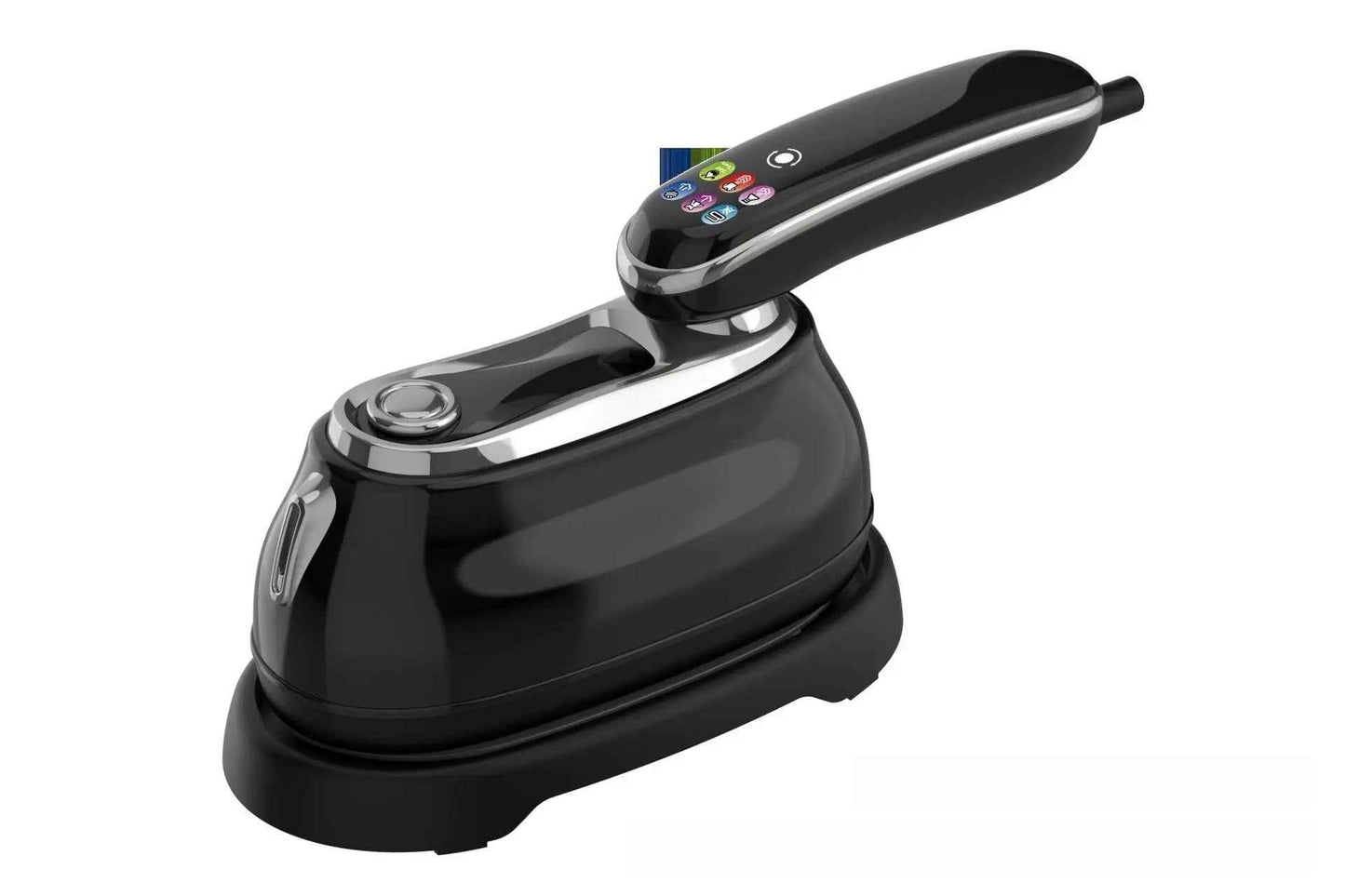 Mini Garment Steamer - Portable Wrinkle Remover for Effortless Clothing Care-Home Office Storage-Splashis-Color:Black 8801d-Product specifications:British regulations-Splashis