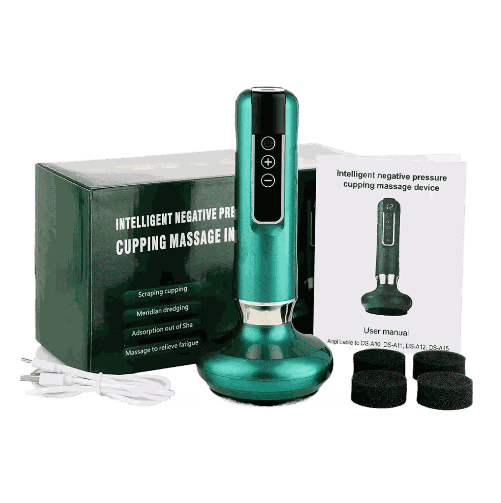 Smart Electric Cupping Therapy for Effective Pain Relief and Relaxation-Personal Care Appliances-Splashis-Splashis