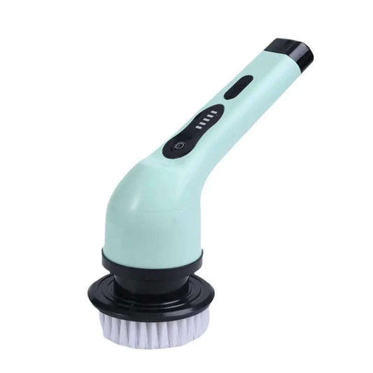 Smart Home Electric Cleaning Brush Splashis 2-Speed Scrubber 2000mAh Battery 25W Power Scrubber 3-Head Scrubber 6-Head Scrubber 9-Head Scrubber Adjustable Handle Affordable Cleaner Airbnb Cleaning All Purpose Cleaner Apartment Cleaning