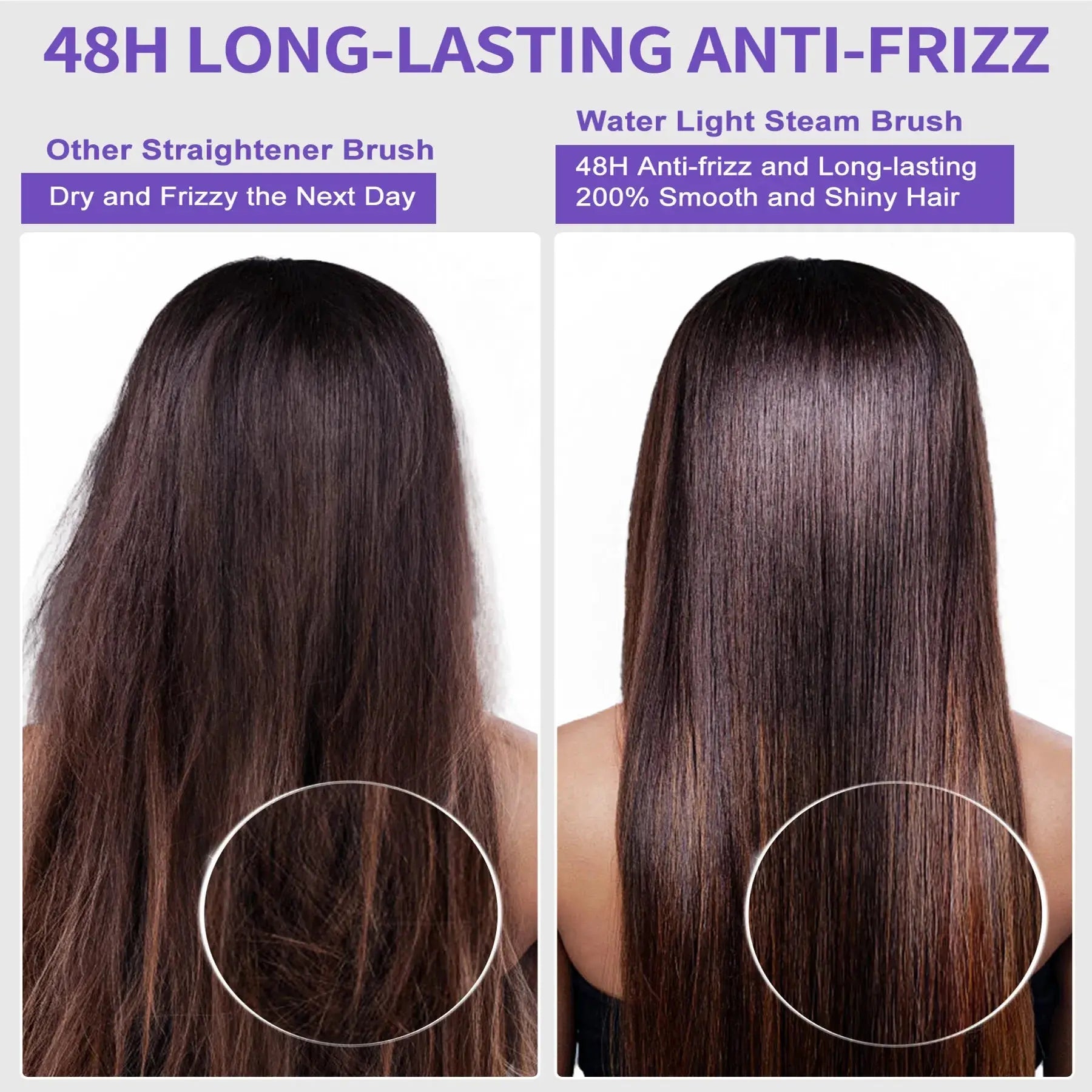Professional Steam Hair Straightener-Personal Care Appliances-Splashis-Splashis