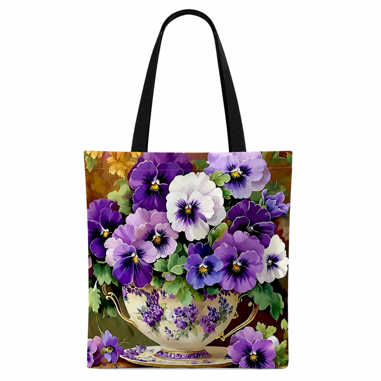 Canvas tote bag full print lineup