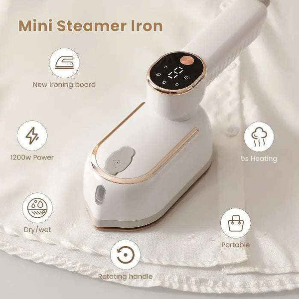 1200W portable garment steamer — primary view