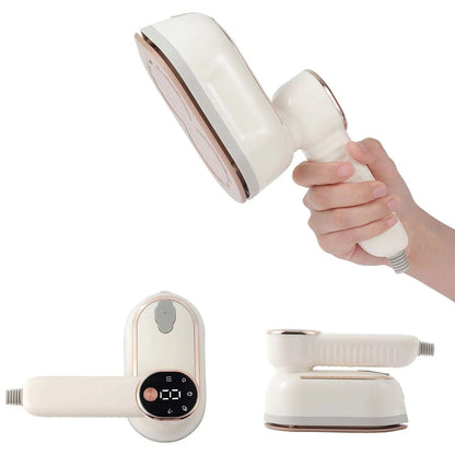 1200W Mini Portable Garment Steamer Splashis 110v 240v 1200 watt steamer 3 temperature settings 30 second heat up 360 degree steamer activewear steamer adjustable temperature airline approved steamer all fabric steamer aluminum boiler