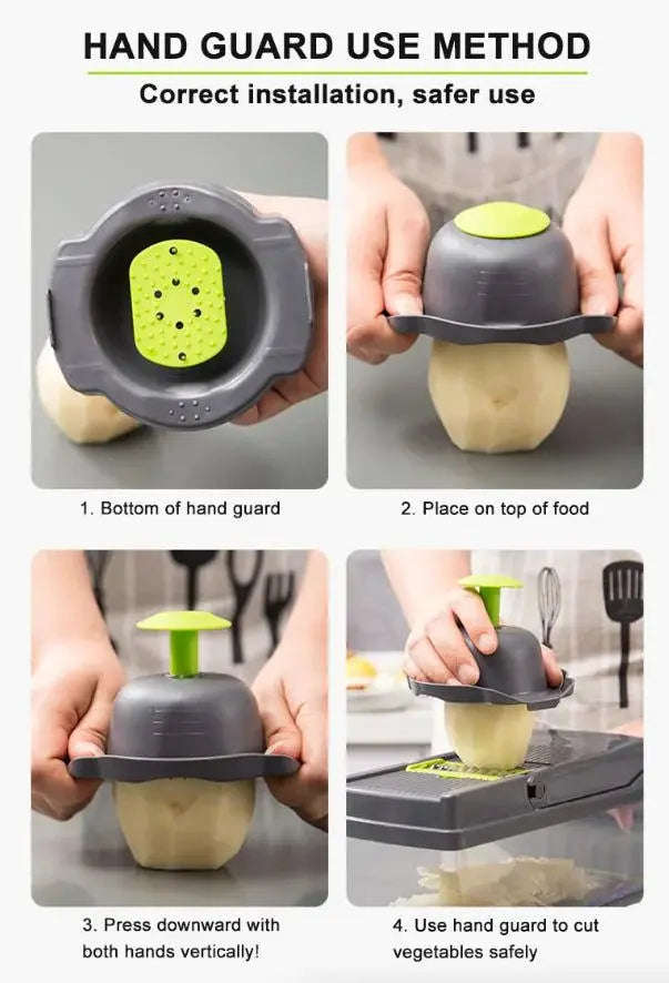 14-In-1 Vegetable Chopper & Slicer Splashis 14-in-1-chopper 420-steel-blades all-in-one-chopper allergen-free-cooking anti-inflammatory-diet-prep antioxidant-foods apartment-kitchen arthritis-friendly baby-food-maker baby-led-weaning