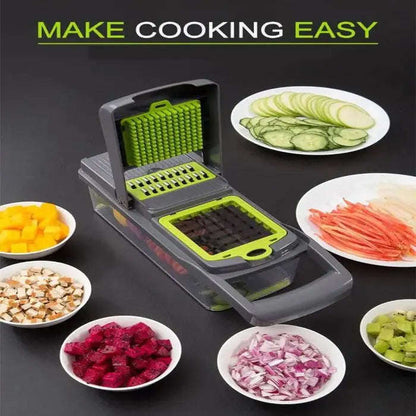 14-In-1 Vegetable Chopper & Slicer Splashis 14-in-1-chopper 420-steel-blades all-in-one-chopper allergen-free-cooking anti-inflammatory-diet-prep antioxidant-foods apartment-kitchen arthritis-friendly baby-food-maker baby-led-weaning