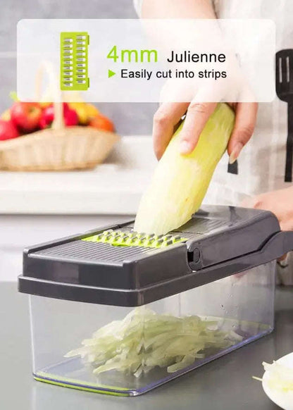 14-In-1 Vegetable Chopper & Slicer Splashis 14-in-1-chopper 420-steel-blades all-in-one-chopper allergen-free-cooking anti-inflammatory-diet-prep antioxidant-foods apartment-kitchen arthritis-friendly baby-food-maker baby-led-weaning