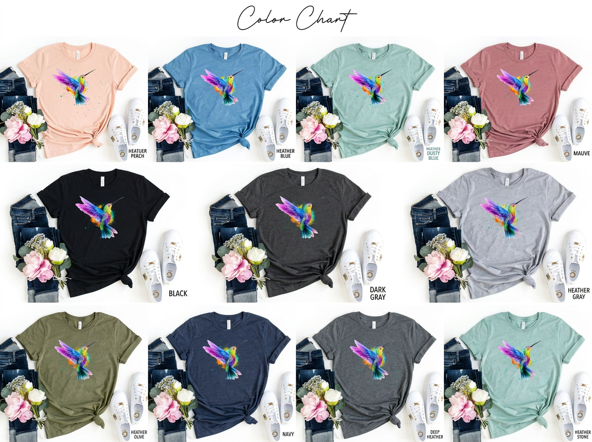 Humming Bird T-shirt - Splashis