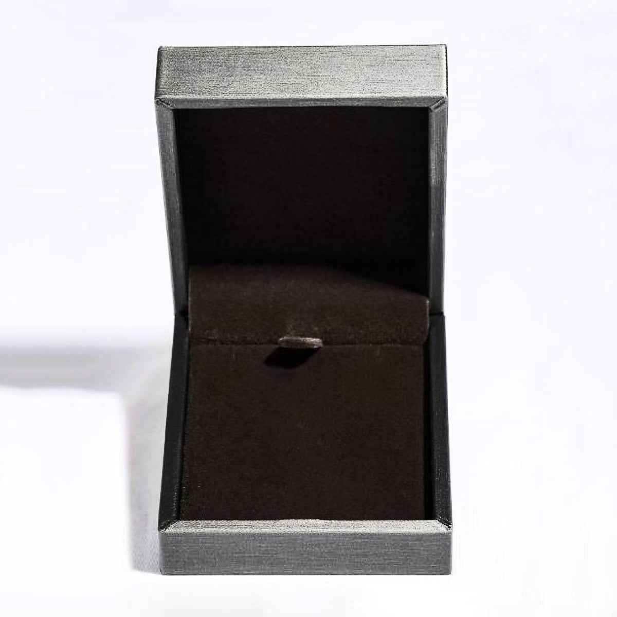 1ct moissanite leaf and flower necklace in 925 silver — additional view 6