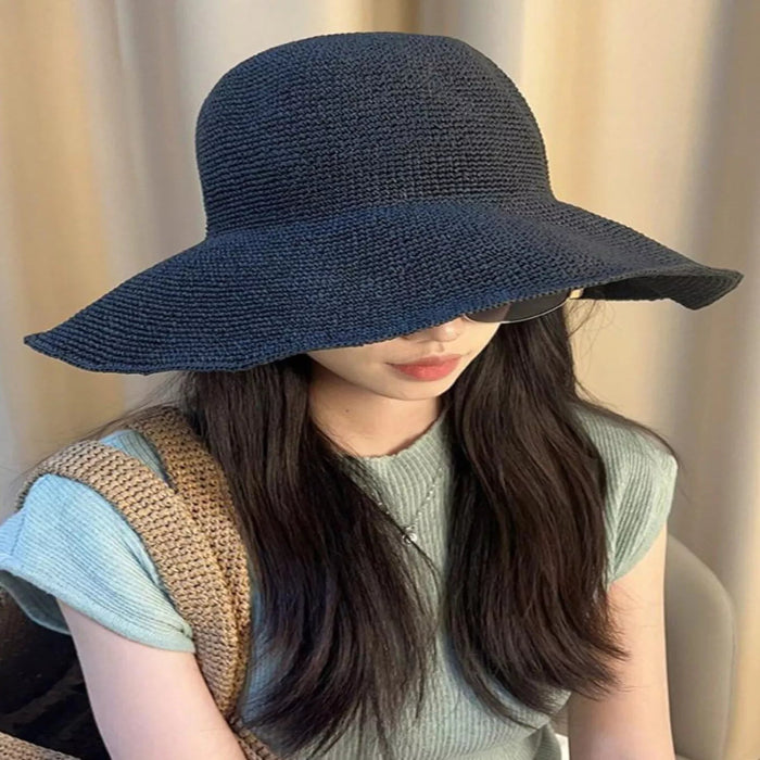 Wide brim sun hat — primary view Main image