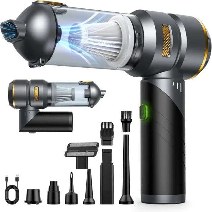2-in-1 Cordless Vacuum & Air Inflator Splashis 2-in-1-vacuum-inflator active-lifestyle affordable-vacuum air-inflator auto-detailing best-value birthday-gift busy-life busy-professionals camping-life car-accessories car-cleaning car-life