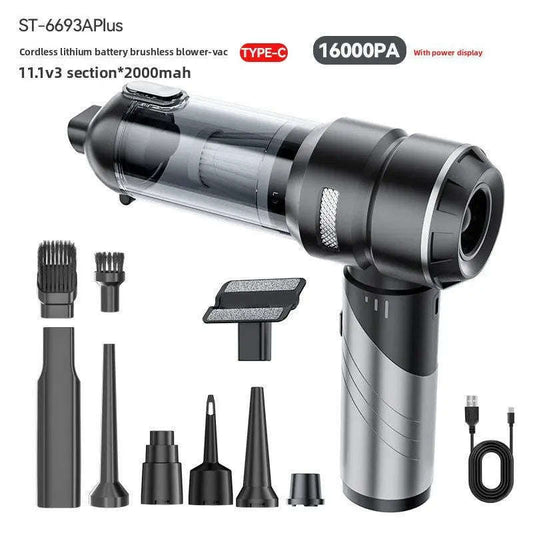 2-in-1 Cordless Vacuum & Air Inflator Splashis 2-in-1-vacuum-inflator active-lifestyle affordable-vacuum air-inflator auto-detailing best-value birthday-gift busy-life busy-professionals camping-life car-accessories car-cleaning car-life