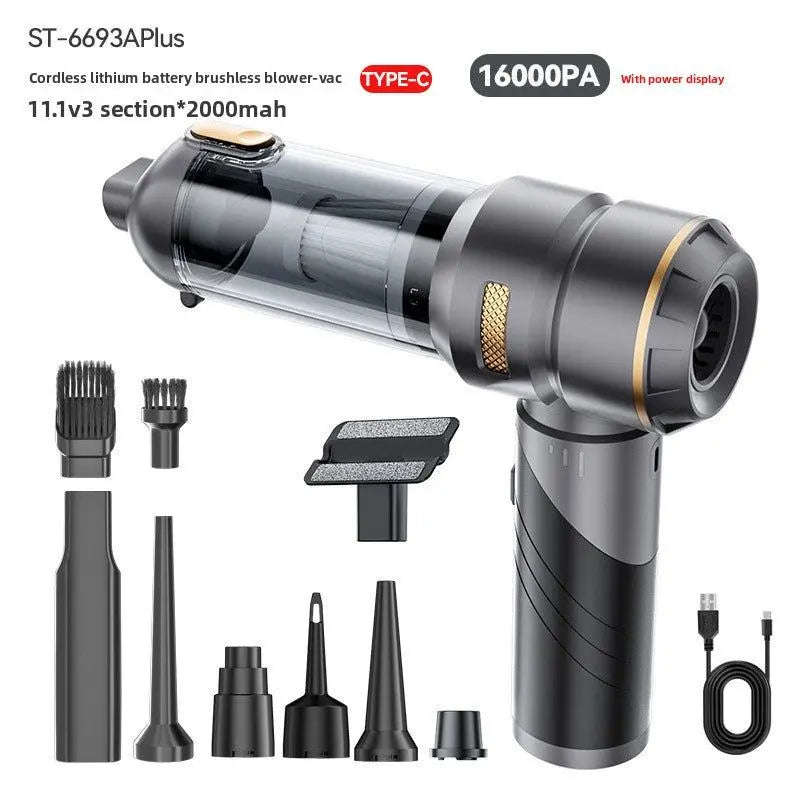 2-in-1 Cordless Vacuum & Air Inflator Splashis 2-in-1-vacuum-inflator active-lifestyle affordable-vacuum air-inflator auto-detailing best-value birthday-gift busy-life busy-professionals camping-life car-accessories car-cleaning car-life