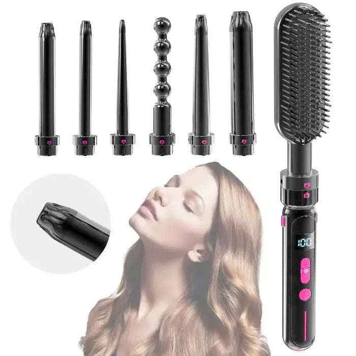 2-in-1 curling and straightening iron — primary view