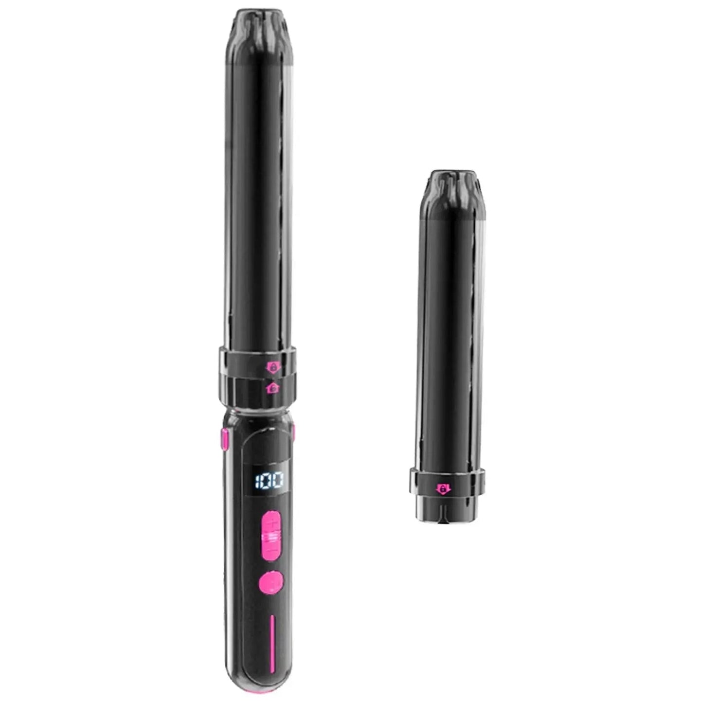 2-in-1 Curling & Straightening Iron Splashis 110-220v styling iron 2 in 1 curling iron and straightener 2 tools in 1 2024 hair trends 21mm curling iron 25mm styling wand 30 second heat up 30 temperature settings 30mm barrel 360 swivel cord