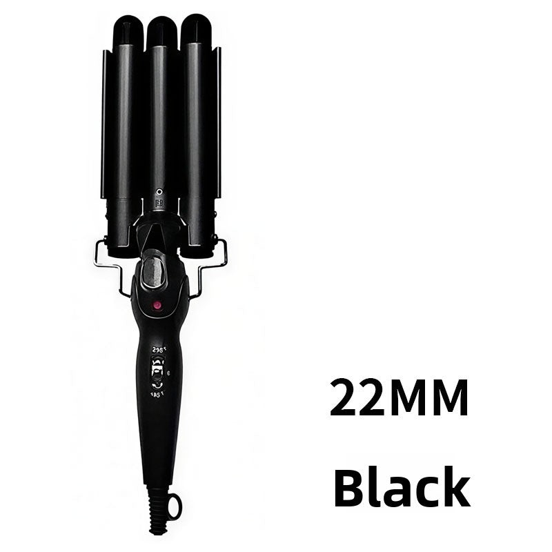 Three-barrel ceramic wave hair curler view 15