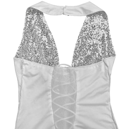 Sequin Halter Neck Maxi Dress-Maxi Dress.-Splashis-Splashis