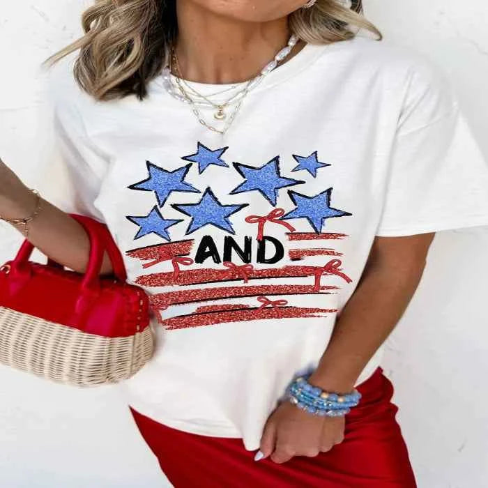Americana graphic t-shirt — primary view