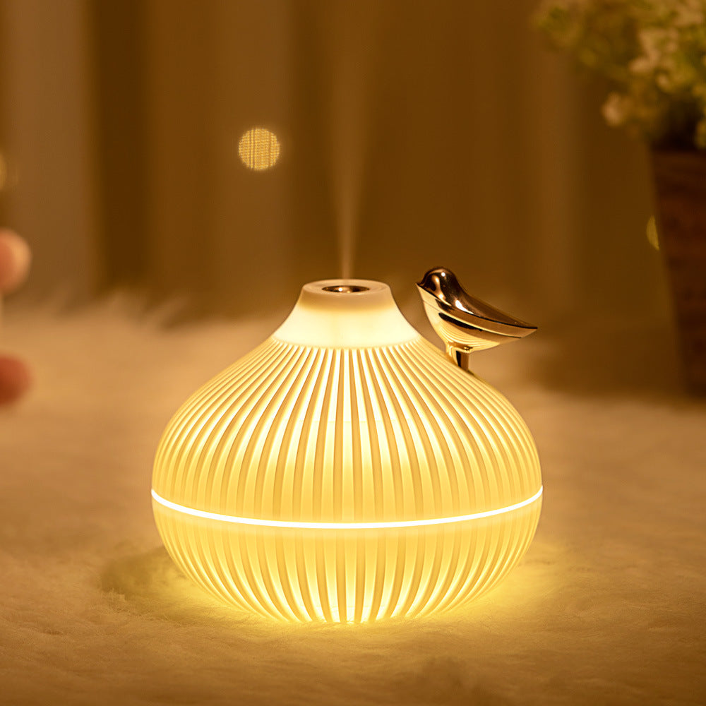 300ml USB humidifier with night light and adjustable mist Secondary image