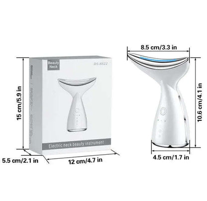3-in-1 Face & Neck Tightening Device Splashis 3 in 1 face device affordable face lifting device anti aging device for face best face tightening device 2024 double chin device face and neck beauty device face and neck firming device face and