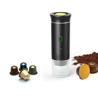3-in-1 Portable Espresso Machine Splashis backpacking coffee battery powered coffee camping coffee maker capsule coffee maker cordless coffee maker digital nomad coffee espresso on the go gift for coffee lover mini espresso machine Nespresso
