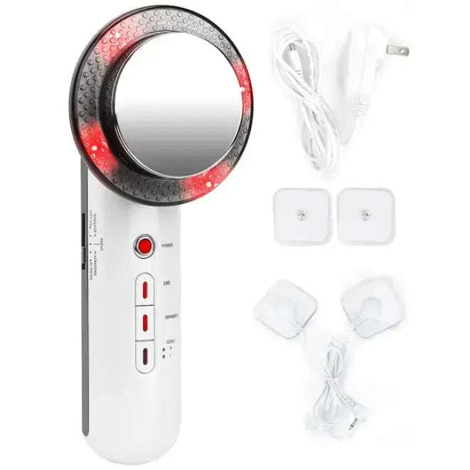3-in-1 Ultrasonic EMS Infrared Therapy Splashis 2024 beauty trends 5 star reviewed aesthetician recommended affordable beauty age defying anti aging device anti cellulite anti cellulite massager arm toner at home body sculpting beach body prep