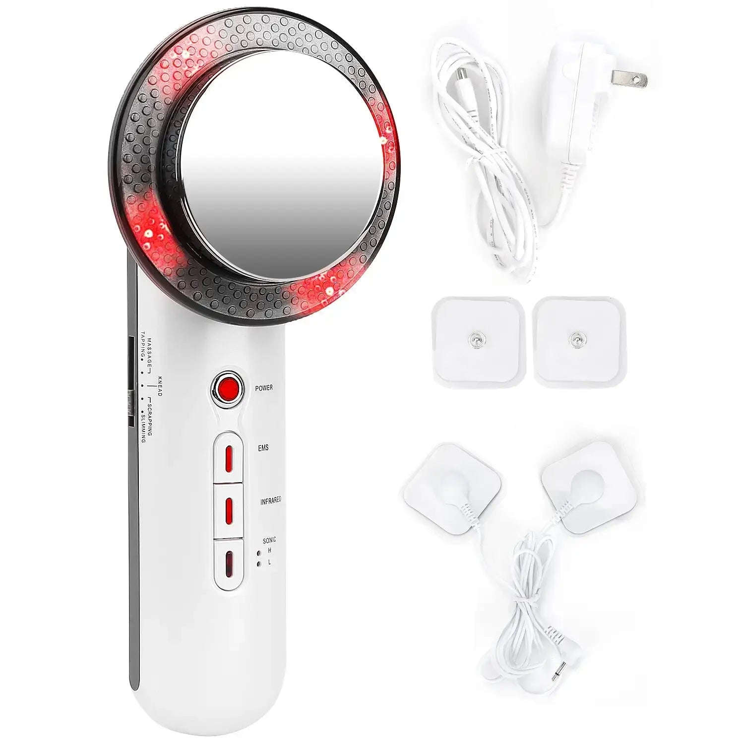 3-in-1 Ultrasonic EMS Infrared Therapy Splashis 2024 beauty trends 5 star reviewed aesthetician recommended affordable beauty age defying anti aging device anti cellulite anti cellulite massager arm toner at home body sculpting beach body prep