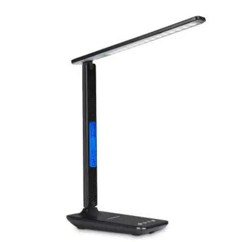 3-in-1 Wireless Charging Desk Lamp Splashis 400 lumens 40000 hour LED 5 in 1 5 in 1 lamp adjustable brightness adjustable lamp aesthetic lighting alarm clock lamp all in one aluminum lamp ambient temperature anti glare lamp apartment essentials