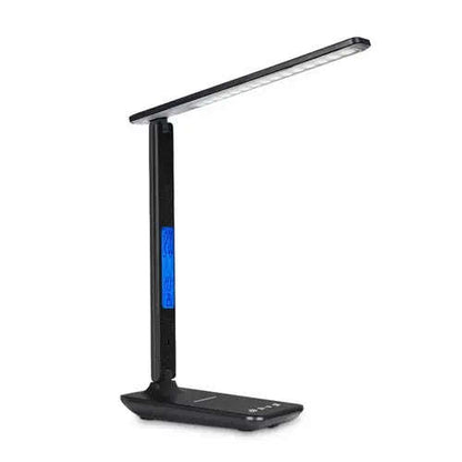 3-in-1 Wireless Charging Desk Lamp Splashis 400 lumens 40000 hour LED 5 in 1 5 in 1 lamp adjustable brightness adjustable lamp aesthetic lighting alarm clock lamp all in one aluminum lamp ambient temperature anti glare lamp apartment essentials