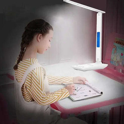 3-in-1 Wireless Charging Desk Lamp Splashis 400 lumens 40000 hour LED 5 in 1 5 in 1 lamp adjustable brightness adjustable lamp aesthetic lighting alarm clock lamp all in one aluminum lamp ambient temperature anti glare lamp apartment essentials