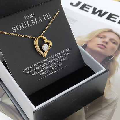 Heart Shape Zirconia Necklace - Splashis