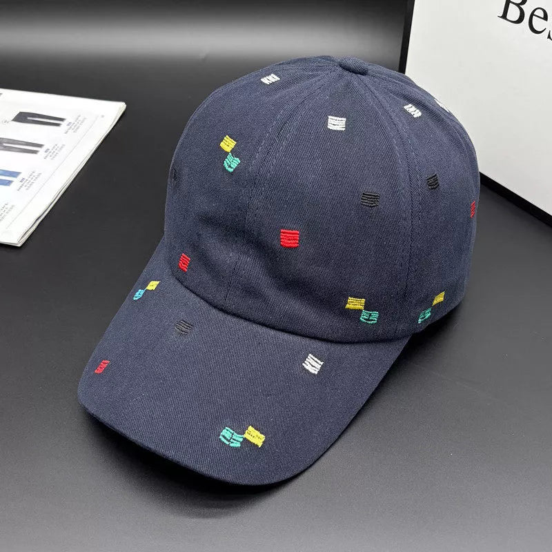 Embroidered Baseball Cap - Navy Secondary image