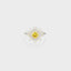 Zircon flower ring in 925 sterling silver — additional view 2