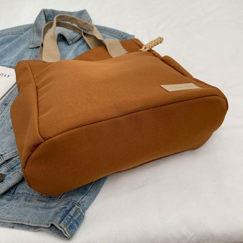 Large Capacity Canvas Tote Bag Secondary image