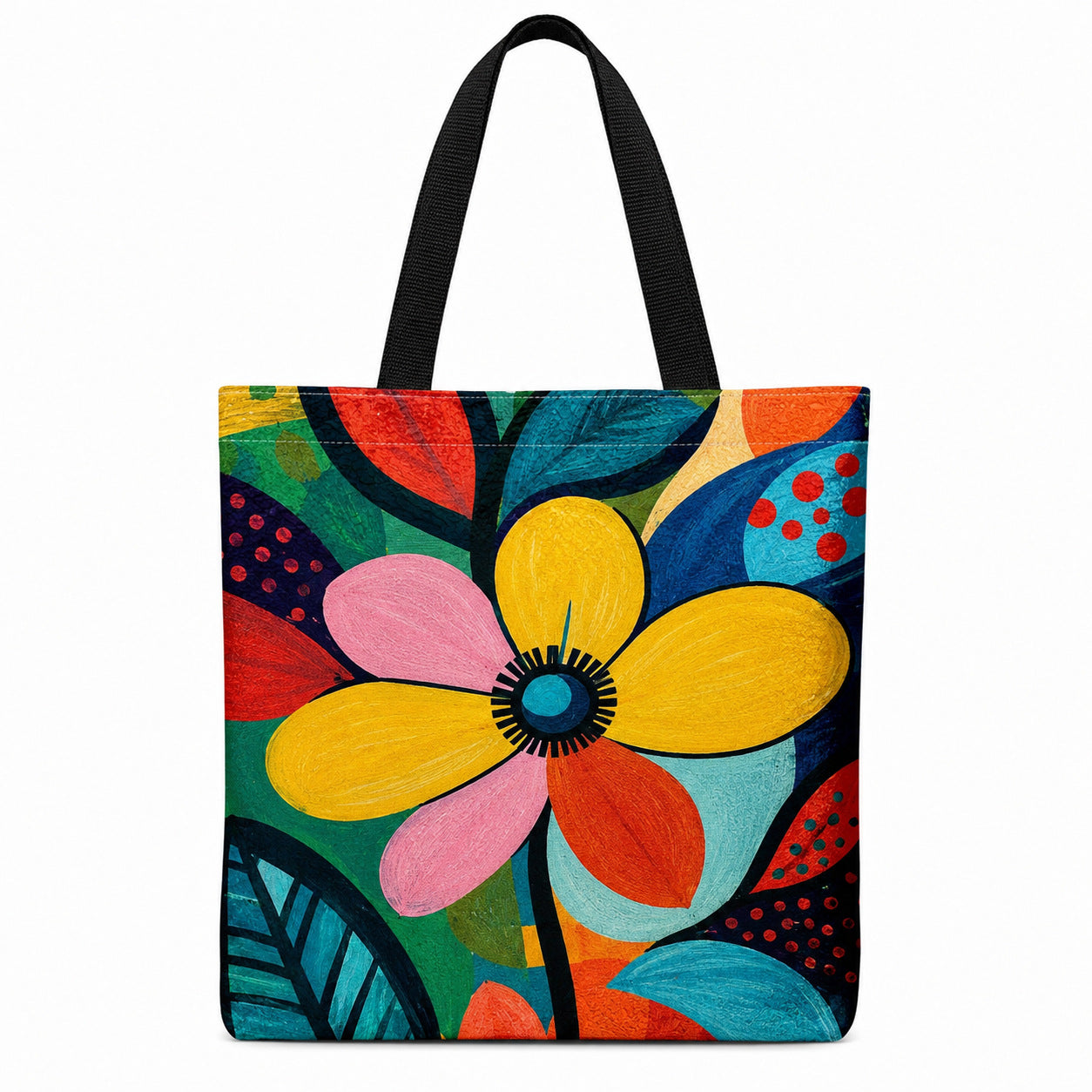Canvas tote bag print style option 2