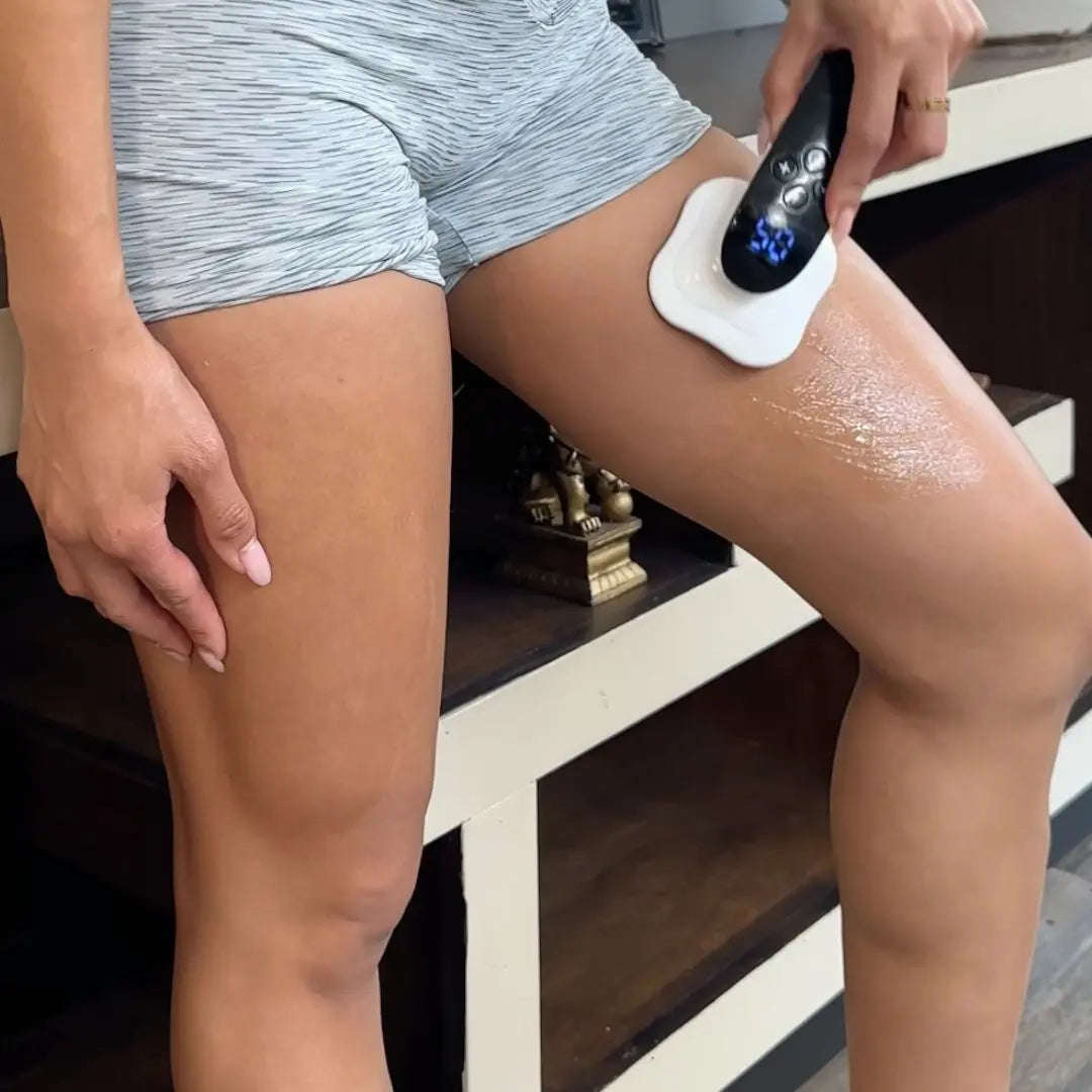 4-in-1 EMS RF Body Sculpting Massager Splashis 15 minute body workout 5 in 1 technology 630nm red light therapy accelerated body transformation accessible body sculpting achievable body goals advanceable body care affordable body contouring