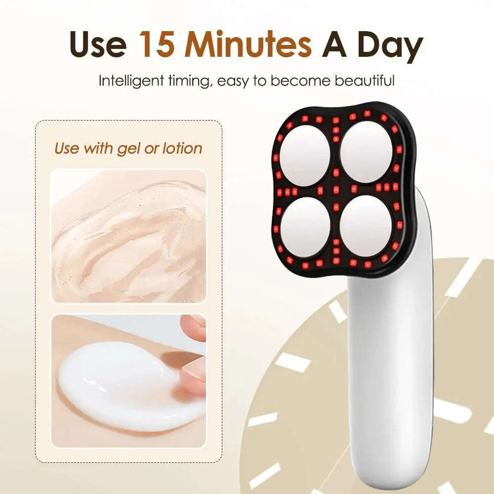 4-in-1 EMS RF Body Sculpting Massager Splashis 15 minute body workout 5 in 1 technology 630nm red light therapy accelerated body transformation accessible body sculpting achievable body goals advanceable body care affordable body contouring