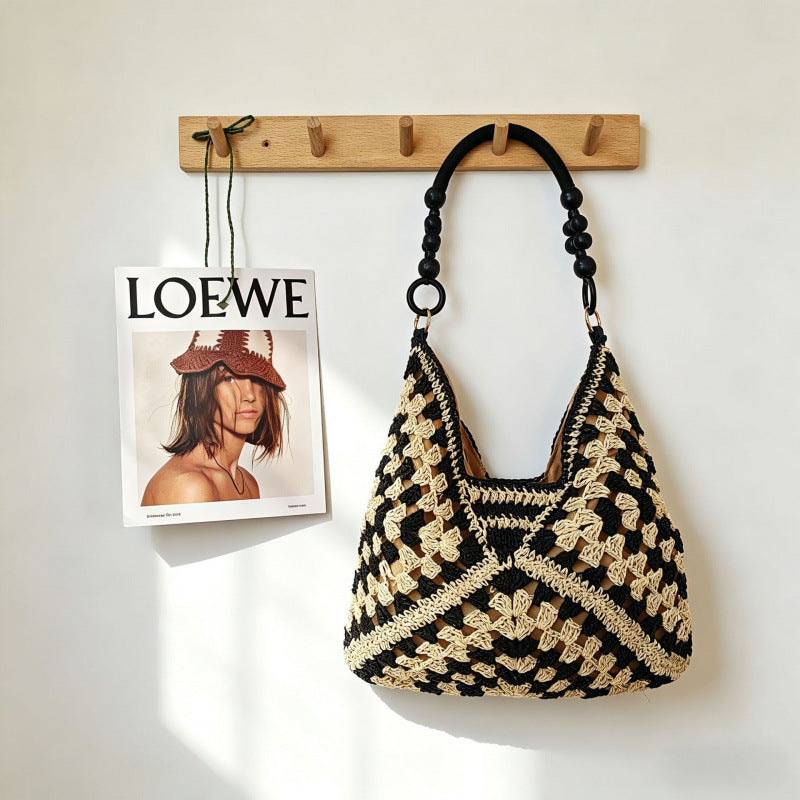 Shoulder bag shown from back angle