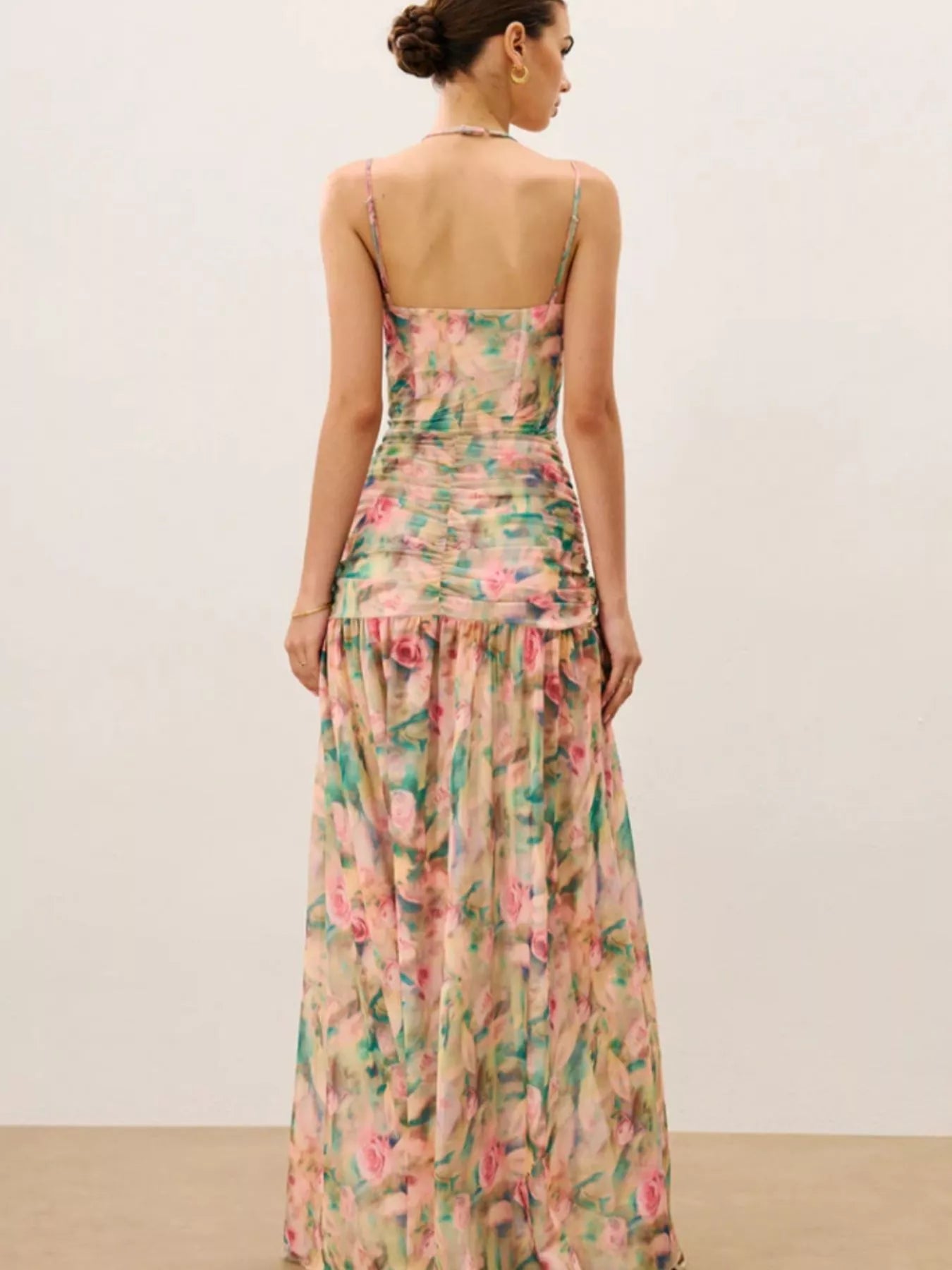 Sweetheart Neck Slit Maxi Dress-Maxi Dress.-Splashis-Splashis
