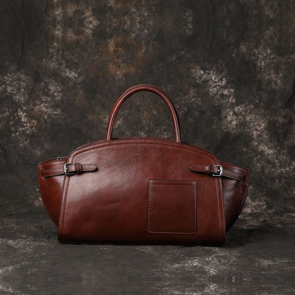 Boston bag color options Coffee and Caramel Brown