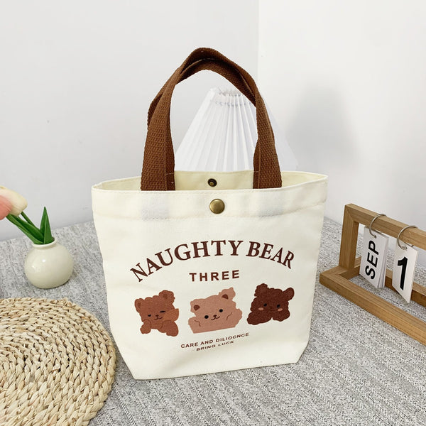 Canvas storage bag print design option 2