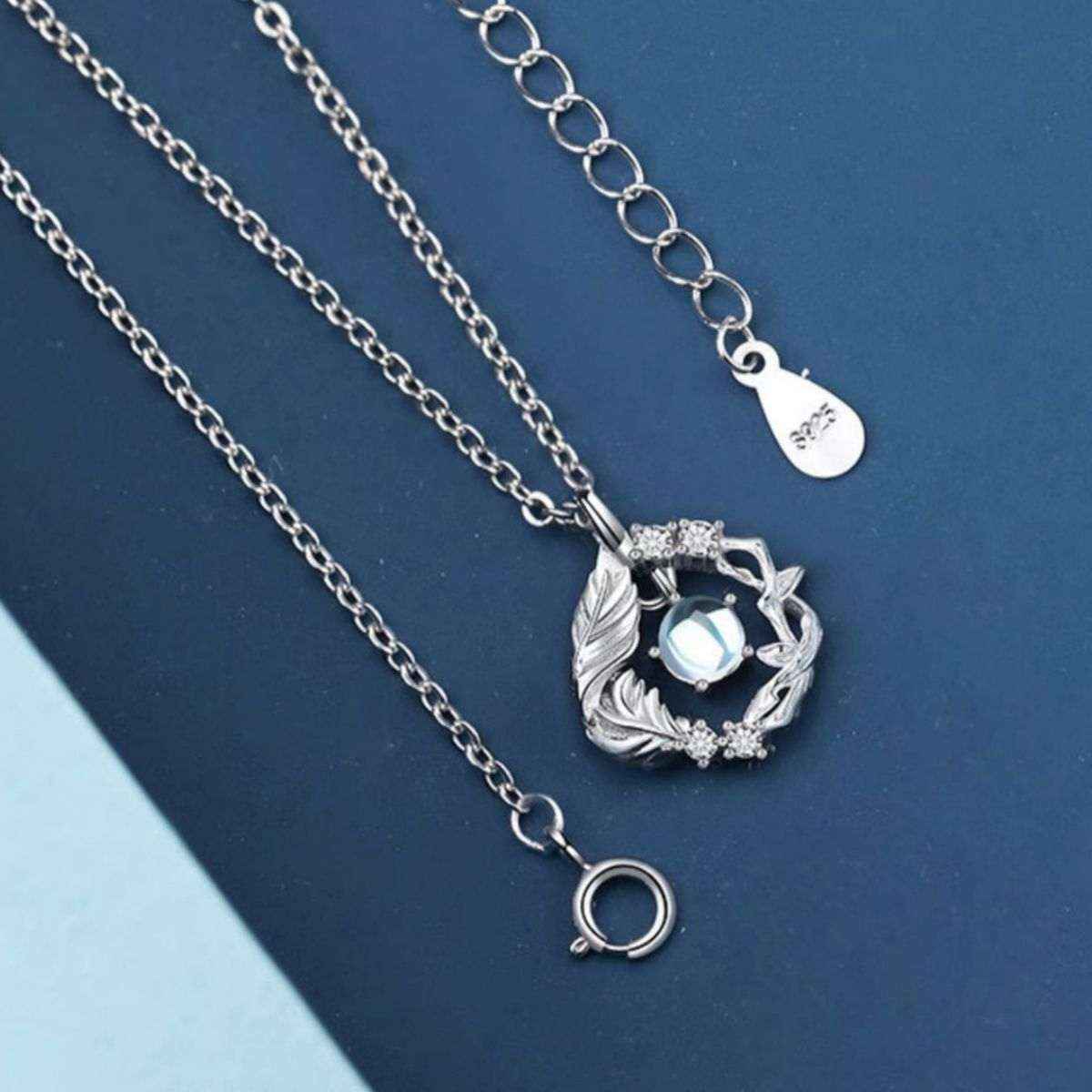 Pendant necklace in 925 sterling silver — additional view 5