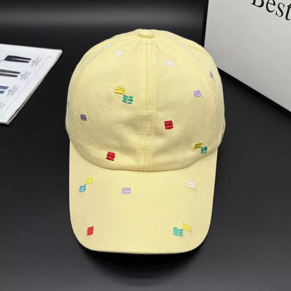 Embroidered baseball cap in navy — additional view 6