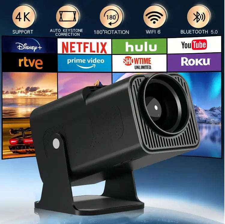Mini home projector for home theater — primary view Main image