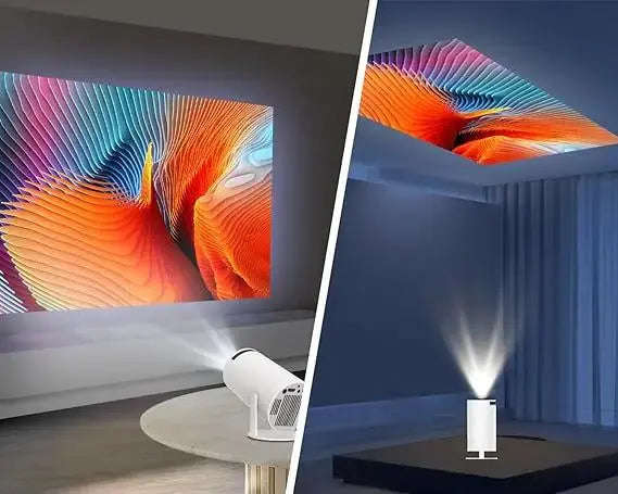 4K Smart 180° Ceiling Mini Projector Splashis 1080p 1080p-projector 200-inch-screen 4k 4k-projector android-projector android11 android11-projector anniversary-gift apartment-projector auto-keystone-projector backyard-movie