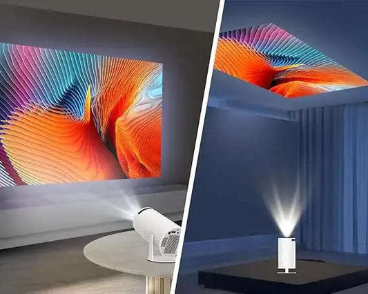 4K Smart 180° Ceiling Mini Projector Splashis 1080p 1080p-projector 200-inch-screen 4k 4k-projector android-projector android11 android11-projector anniversary-gift apartment-projector auto-keystone-projector backyard-movie