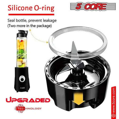 5 Core Portable 160W Smoothie Blender-Kitchen Appliances-Splashis-Splashis