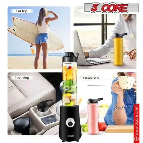 5 Core Portable 160W Smoothie Blender-Kitchen Appliances-Splashis-Splashis